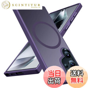 �y���������zTMUJWS Galaxy S25 Ultra �p�P�[�X Magnetic�Ή� �N���A �ϏՌ� �Ռ��z�� �}�O�l�b�g���� �ČRMIL�K�i �S�ʕی�J�o�[ �M�����N�V�[ s25 �E���g���p�P�[�X 6.8�C���` �}�b�g �X�g���b�v�z�[