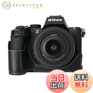 �y���������zRieibi �n���h���C�h�{�v�n�[�t�P�[�X�ANikon Z50II�~���[���X�f�W�^���J�����P�[�X�ANikon Z50 II�P�[�X�p�{�f�B�ی�O���b�v�P�[�X �F�F�u���b�N