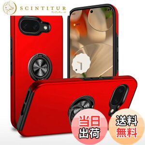 �y���������zTMUJWS Google Pixel 9A �p�P�[�X �����O �ϏՌ� �Ռ��z�� �S�ʕی�J�o�[ TPU+PC�o���p�[ ��d�\�� �ČRMIL�K�i �ԍڃz���_�[�Ή� �C�菝�h�~ ����~�� ���^ �y�� �O�[�O�� �s�N�Z�� 9a 