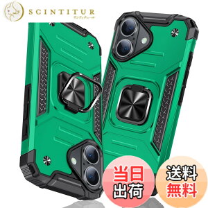 �y���������ziPhone 16 Plus �p�P�[�X �����O �Ռ��z�� �ϏՌ� TPU+PC�o���p�[ ��d�\�� �ČRMIL�K�i �S�ʕی�J�o�[ ����h�~ �ԍڃz���_�[�Ή� �C�菝�h�~ ����~�� �y�� ���^ �A�C�t�H�� 16 plus 