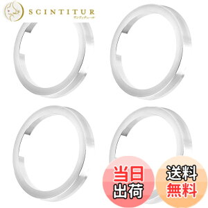 �y���������z4���� �n�u�����O �c�o�t�� HUB CENTRIC RING �A���~�� �T�C�Y�F67.1-54.1mm