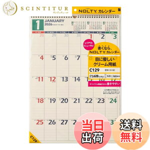�y���������z�\�� NOLTY 2026�N �J�����_�[ �Ǌ|�� �c�^ �F�FC129�A�T�C�Y�FB3