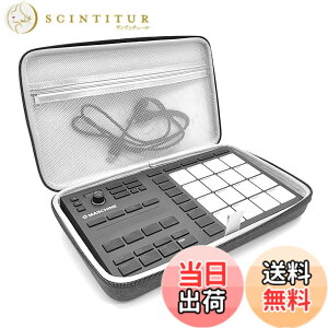 �y���������zMusiin �n�[�h�V�F���g���x���P�[�X Native Instruments Maschine Mikro MK3 �h�����R���g���[���[�Ή��A�i���O�f�o�C�X�J�o�[�x���x�b�g�C���e���A (�O���[) �F�F�O���[�A�T�C�Y�FGrey