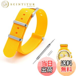 �y���������z[Jumpsunfun] 20mm ���v�o���h for Omega X Swatch Speedmaster MoonSwatch �I���K�ƃX�E�H�b�` �X�s�[�h�}�X�^�[ ���[���X�E�H�b�`�p �~���^���[�i�C�������v�x���g �F�F�C�G���[