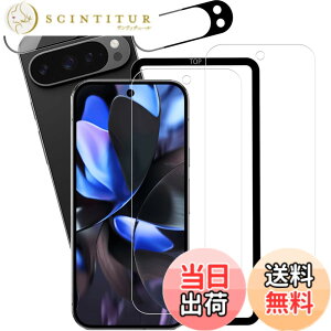 �y���������zHUAKE 2���Z�b�g ���{�f�ލ̗p ��p �K���X�t�B���� �F�F�����A�T�C�Y�F2-2-D-Google Pixel 9 Pro XL