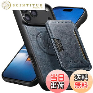 �y���������zJCGOOD iPhone 17/17Pro/17ProMax/17Air �P�[�X MagSafe ���C�����X�[�d �Ή� �w�ʃJ�[�h�P�[�X�t�� ������ �}�O�Z�[�t�Ή� �J�[�h���[ ���߉\�ȃX�^���h�@�\ ���O���\ ���C�z���J�o�[