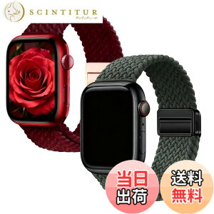 �y���������z[WOXDECO] 2������R���p�`�u�� �A�b�v���E�H�b�` �o���h �҂ݍ��� �i�C������ ���C�z���� 41mm/40mm/38mm,49mm/46mm/45mm/44mm/42mm �Ή� �j�����p �t�ďH�~�ɍœK �F�F���C�����b�h+�O���[��