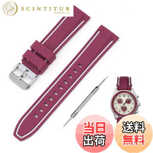 �y���������z[Jumpsunfun] 20mm ���v�o���h for SwatchxOMEGA Speedmaster MoonSwatch �X�E�H�b�`�ƃI���K�p�V���R�����v�x���g Quick Release �����H��t�� �F�F���C�����b�h�E�O���[���C��