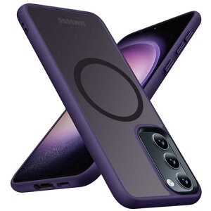 yzTMUJWS Galaxy S23 pP[X MagneticΉ NA ϏՌ Ռz }Olbg ČRMILKi SʕیJo[ MNV[ s23 pP[X  6.1C` }bg Xgbvz[t 