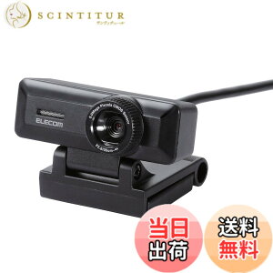 �y���������z�G���R�� WEB�J���� UCAM-C FBBK HD 720p 30FPS 100����f �}�C�N���� �����׃K���X�����Y �P�[�u����1.5m �u���b�N A �F�F�u���b�N�A�T�C�Y�F500����f