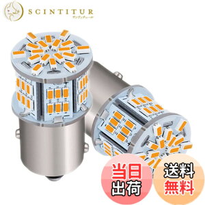 �y���������z3014SMD S25 LED�o���u LED���C�g �ԗp LED�����v 54�ASMD �ėp �ϊ� �����P�x 12V/24V �T�C�Y�FS25 BAU15S(�A���o�[�E�I�����W)