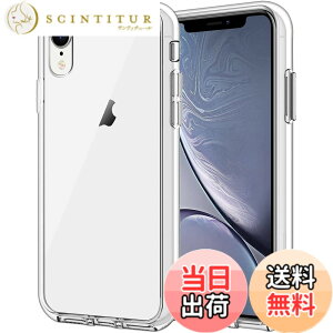 �y���������zJETech iPhonexr �P�[�X (6.1�C���`��piPhone XR) ���΂݂Ȃ� �Ռ��z�� �o���p�[�J�o�[ �����h�~ �N���A�o�b�N �F�FXR- �N���A�A�T�C�Y�F6.1 inch