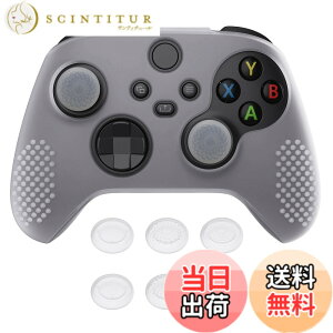 �y���������zeXtremeRate PlayVital 3D Studded��Xbox Series X/S�R���g���[���[�ɑΉ��p�A���`�X���b�v�V���R�[���J�o�[�X�L���A�����e�w�O���b�v�L���b�v6�t���AXbox Core���C�����X�R���g���[���Ή�