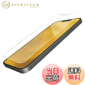 �y���������z�G���R�� iPhone 11 / iPhone XR �����K���X �t�B���� 0.33mm ������ [�掿�𑹂˂Ȃ��A�����̓�����] PM-A19CFLGG �F�F�N���A