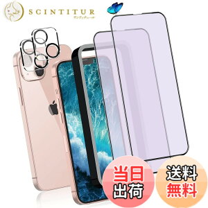 �y���������z�K���X�t�B���� iPhone 16 promax �p �u���[���C�g�J�b�g 10H ��U�h�~ �C�A�h�~ �S�ʕی� 6.9�C���` �g�ѓd�b�p �t�B���� �K�C�h�g�t�� �F�F�u���[���C�g�J�b�g�A�T�C�Y�FiPhone 13mini