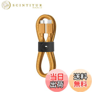 �y���������zNative Union Belt Cable USB-C to Lightning 4ft �F�FKraft�A�T�C�Y�FABAA2130