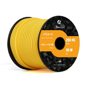 �y���������zAbma Cord �p���R�[�h 7�c4mm �e���g���[�v �K�C���[�v �ω׏d250kg �A�N�Z�T���[ �L�����v�p�i30m/50m�j �F�F�S�[���f�� �C�F���[�A�T�C�Y�F50m