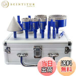 �y���������zSHDIATOOL Dry Diamond Core Drill Bit with Triangle Shank Vacuum Brazed Hole Saw �T�C�Y�F�X�[�c-��