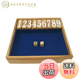 �y���������zKINOKINO �W���b�N�|�b�g �_�C�X �{�[�h�Q�[�� �T�C�R�� �Q�[�� Jackpot Dice Game �F�F�u���[L�A�T�C�Y�F23cmx23.2cmx��4.5cm