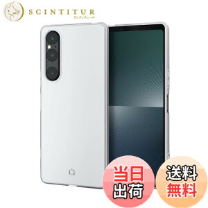 �y���������z�G���R�� Xperia 1 V (SO-51D / SOG10) �P�[�X �ϏՌ� ���d�x �n�C�u���b�h�f�� ���C�����X�[�d�Ή� �X�g���b�v�z�[���t�� �ו��܂��k���Ƀt�B�b�g����ɂݐ݌v �N���A �F�F�N���A