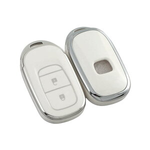 �y���������z[YANMW] N-BOX �J�X�^�� JF5 JF6 �L�[�P�[�X �K���z���_ �V�^�X�e�b�v���S�� �L�[�J�o�[ NBOX JF5 JF6 �V�r�b�N ZR-V ���F�[�� �L�[�z���_�[ 3�{�^�� �F�F�V���o�[�z���C�g�A�T�C�Y�F�L�[