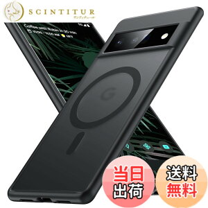 �y���������zFNDMIL Google pixel 6 �p �P�[�X �F�F�u���b�N[Magsafe �Ή�]�A�T�C�Y�FGoogle Pixel 6 Pro