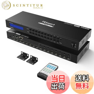 �y���������zTESmart HDMI �}�g���b�N�X 4K EDID�@�\ ��PC���� HDMI �ؑ֊�