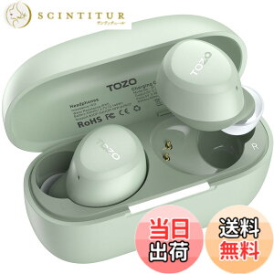 �y���������zTOZO A1-Mini ���C�����X�C���z�� ���^ �y�� AI �ʘb���m�C�Y���_�N�V���� bluetooth 5.3 IPX5�h�� �ő��32���Ԃ̍Đ� ��p�A�v���Ή� �J�X�^��EQ���[�h iOS/Android�Ή� �����A�V�X�^���g��