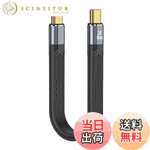 �y���������zLIANHATA USB Type CtoC �P�[�u�� USB4.0 40Gbps�����f�[�^�]�� 8K@60Hz�f���o�� PD�Ή�100W/5A�}���[�d USB-C to USB-C ��13.5cm �F�F10Gbps �I�X to �I�X
