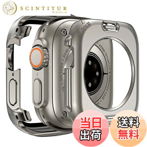 �y���������zBELIYO �Ή� Apple Watch �P�[�X Series 11/10/9/8/7/SE3/SE2/SE/6/5/4/3/2/1 Ultra 3/2/1 �A�b�v���E�H�b�` �J�o�[ �K���X�t�B���� ��̌^ Apple Watch �J�o�[ PC�f�� �y�� ���{���Ɏq�� ��d�\�� �A�b�v 