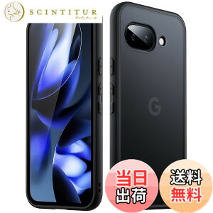 �y���������zJETech �}�b�g�P�[�X Google Pixel 7a / 8a / 9a�p �����^ �������}�b�g���w�ʃJ�o�[ �w��h�~ �F�F�u���b�N�A�T�C�Y�FPixel 9a