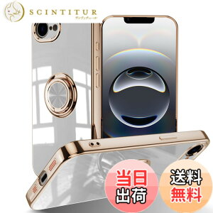 �y���������zLuFiYa �P�[�X �����O�t�� �J�o�[ TPU�f�� �X�^���h�@ �X�}�z�P�[�X �y�� �ϏՌ� ���� �C�菝�h�~ �����h�~ �ԍڃz���_�[ 360°��] �P�[�X �F�F�z���C�g�A�T�C�Y�FiPhone 16e/iPhone SE4
