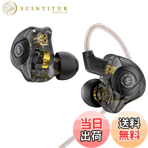 �y���������zYinyoo CCZ Aura �L���C���z�� �C�����j 1DD HIFI���� �d�ቹ �m�C�Y�L�����Z�����O ��P�[�u���\ 10mm PET�_�u�����C�_�C�i�~�b�N�h���C�o�[ ������͗� 5N OFC �P�[�u�� 3.5mm�W���b�N 