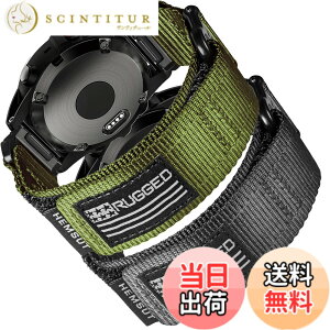 �y���������zHemsut �K�[�~���E�H�b�` �i�C�����X�|�[�c�o���h Fnix/Forerunner/Approach/MARQ/Quatix/D2/Instinct/Enduro/Tactix�V���[�Y�p �A�b�v�O���[�h���ꂽ�R�l�N�^ �K�[�~���̃N�C�b�N�t�B�b�gve �F�FBla