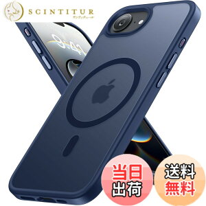 �y���������zMiracase iPhone13/14/15 �P�[�X�yMagsafe�Ή��E�ČR�K�i�z�ϏՌ��A���h�~�A���΂ݖh�~�A�����Ĕ��ɗD�����f�U�C���A�����{�^���A�}�b�g�A�t���X�g �F�F�F�A�T�C�Y�FiPhone16e 6.1