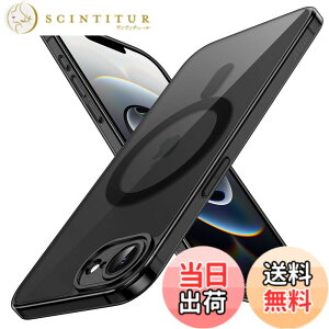 �y���������zJETech iPhone 16e 6.1�C���`2025�p �}�O�l�b�g�X�����P�[�X MagSafe�ɑΉ� �J���������Y�S�ʕی� ���^ �y�� �N���A �~�j�}���X�g �ی�t�H���J�o�[ �F�F�u���b�N