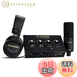 �y���������zM-AUDIO M-Track Duo HD �I�[�f�B�I�C���^�[�t�F�C�X USB-C�Ή� 24bit�E192kHz 2�C��2�A�E�g(XLR/TRS�Ή�) ���R�[�f�B���O�E�z�M�E�|�b�h�L���X�g�Ή� �\�t�g�E�F�A�X�C�[�g�t�� �F�F�u���b
