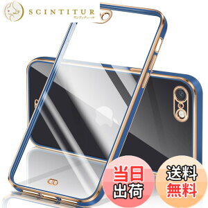 �y���������ziPhone �P�[�X �N���A ���� �A�C�t�H��13 �J�o�[ ���b�L���H �ϏՌ� TPU �\�t�g ���^ �y�� �X�g���b�v�z�[���t�� �����h�~ ���C�����X�[�d �F�F�u���[�A�T�C�Y�FiPhone se3 / se2 / 8 / 7