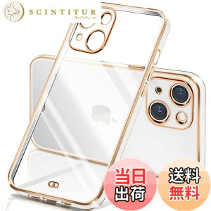 �y���������ziPhone �P�[�X �N���A ���� �A�C�t�H��13 �J�o�[ ���b�L���H �ϏՌ� TPU �\�t�g ���^ �y�� �X�g���b�v�z�[���t�� �����h�~ ���C�����X�[�d �F�F�z���C�g�A�T�C�Y�Fiphone13mini