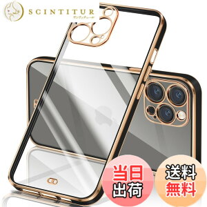 �y���������ziPhone �P�[�X �N���A ���� �A�C�t�H��13 �J�o�[ ���b�L���H �ϏՌ� TPU �\�t�g ���^ �y�� �X�g���b�v�z�[���t�� �����h�~ ���C�����X�[�d �F�F�u���b�N�A�T�C�Y�Fiphone12 Pro Max