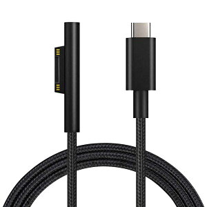 �y���������zSisyphy Surface to USB Type C �}���[�d�P�[�u���u�i�C�����v�ASurface Connect�|�[�g�� 45w15v�ȏ��PD�A�_�v�^�[�K�v�A�[�d�p��Type-c Surface�d���z�M�ɐڑ����܂��AMicrosoft Surface Pro11/10/7/6/5/4/