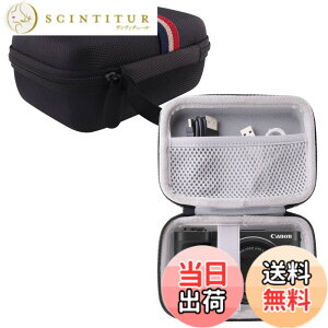 �y���������zWERJIA ���[�P�[�X�Ή� Canon (�L���m��) Vlog�J���� PowerShot V10 �F�FBlack�A�T�C�Y�F�u���b�N