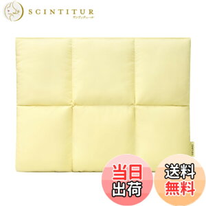 �y���������zComfyable puffy sleeve for MacBook �F�FButter Yellow�A�T�C�Y�FFor 13-14 Mac Air / Mac Pro
