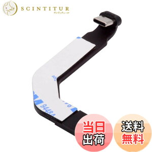 �y���������zNFHK Angled Type-C Male to USB-C Female Extension Ultra Slim Data Cable Connector Protector 65W Fast Charge �F�FBlack