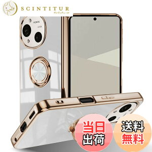 �y���������zLuFiYa �P�[�X �����O�t�� �J�o�[ TPU�f�� �X�^���h�@ �X�}�z�P�[�X �y�� �ϏՌ� ���� �C�菝�h�~ �����h�~ �ԍڃz���_�[ 360°��] �P�[�X �F�F�z���C�g�A�T�C�Y�FAQUOS R10 5G