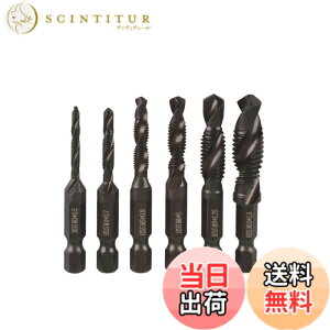 �y���������zYFFSFDC �h�����^�b�v �h�����r�b�g �Z�p�� 6�{�Z�b�g �ʎ��^�b�v ���@�\ ������ �˂��؂� �^�b�v �X�p�C���� HSS �����x�| M3 M4 M5 M6 M8 M10 �^�b�v�h�����Z�b�g �F�F�u���b�N