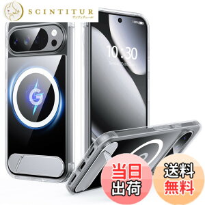 �y���������zFNDMIL Google pixel 6 �p �P�[�X �F�F�N���A[Magsafe�Ή�]�X�^���h�t���A�T�C�Y�FGoogle Pixel 10 Pro XL