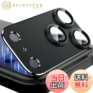 �y���������zEsanik 2���Z�b�g iPhone�p �J�����t�B���� �A���~������ �J�����ی� �����Y�J�o�[ �����Y�ی� �����K���X �ϏՌ� �C�菝�h�~ 3�����Y�ی� �F�F�u���b�N�A�T�C�Y�FiPhone 17 Pro�p