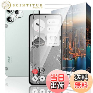 �y���������zNutmeg Nothing CMF Phone 2 Pro �K���X�t�B���� + �J�����t�B���� CMF Phone 2 Pro �ی�t�B���� ���{���Ɏq�f�� �d�x9H �C�A�[�� �����ߗ� ��U�h�~ �ϏՌ� �w��h�~ �F�F�N���A