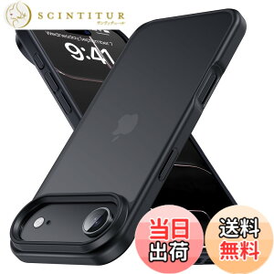 �y���������zCOSOIK iPhone 15 16Pro 17 Pro Max�P�[�X �F�F�}�b�g�u���b�N�A�T�C�Y�FiPhone Air �p�i6.5 �C���`�j